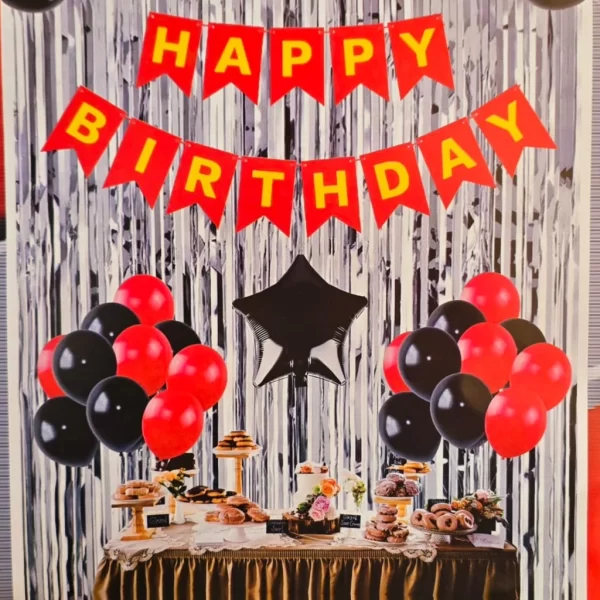 Party Prop Happy Birthday Decoration Kit
