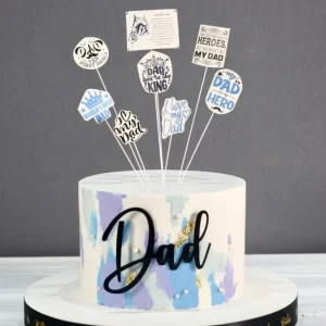 Butterscotch Cream Cake for Best Dad