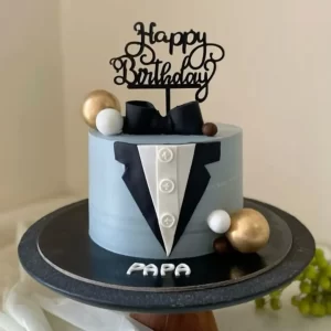 Blueberry delight fatehrs day cake