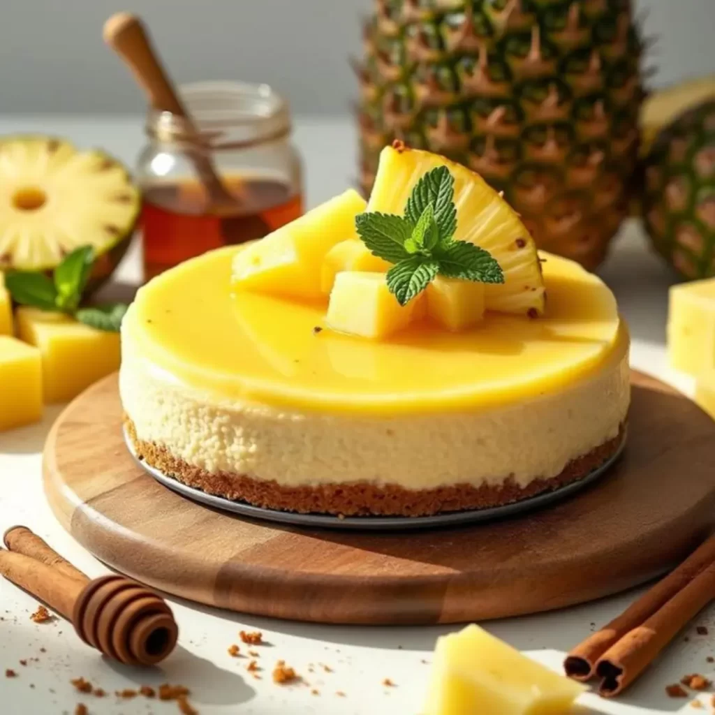 Pineapple Cheesecake